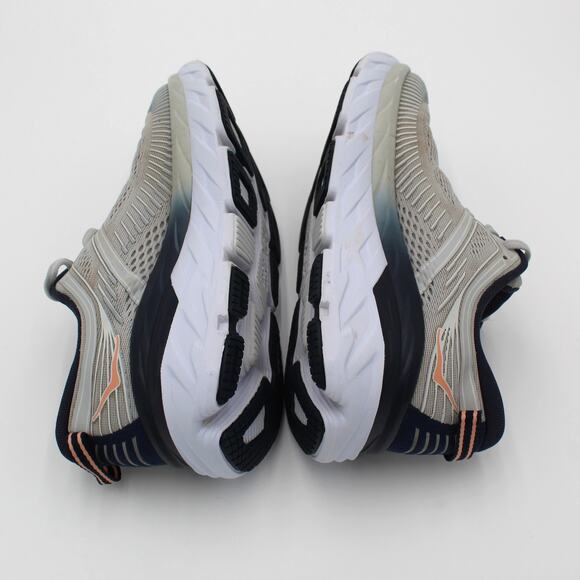 Hoka One One Bondi 7 Running Shoes Womens 8 Gray Comfort Sneaker Trainer - Picture 8 of 10